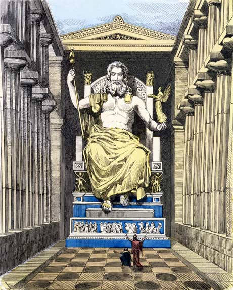 Семь чудес света Статуя Зевса в Олимпии (4)