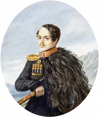 Avtoportret-M.-YU.-Lermontova-1837-38-bumaga-akvarel-Risunki-Lermontova