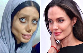 Иранская Анджелина Джоли или девушка-зомби
