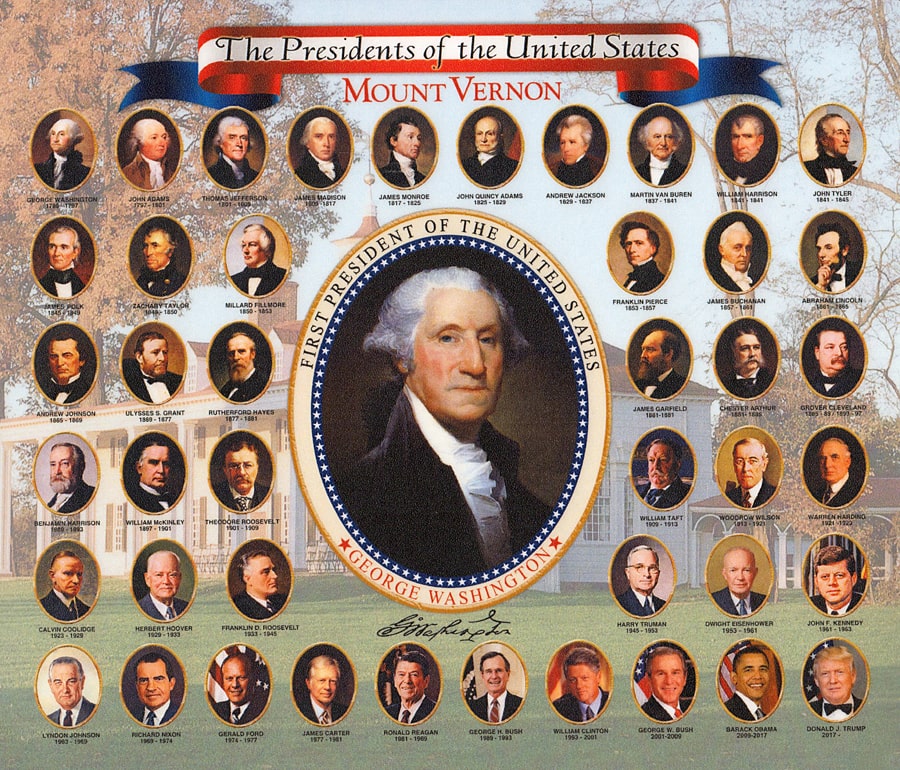 Список президентов США - даты, факты и фото